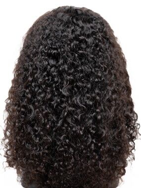 Curly Deep Brown Wig — Voluminous Natural-Look HD 5/5 Lace